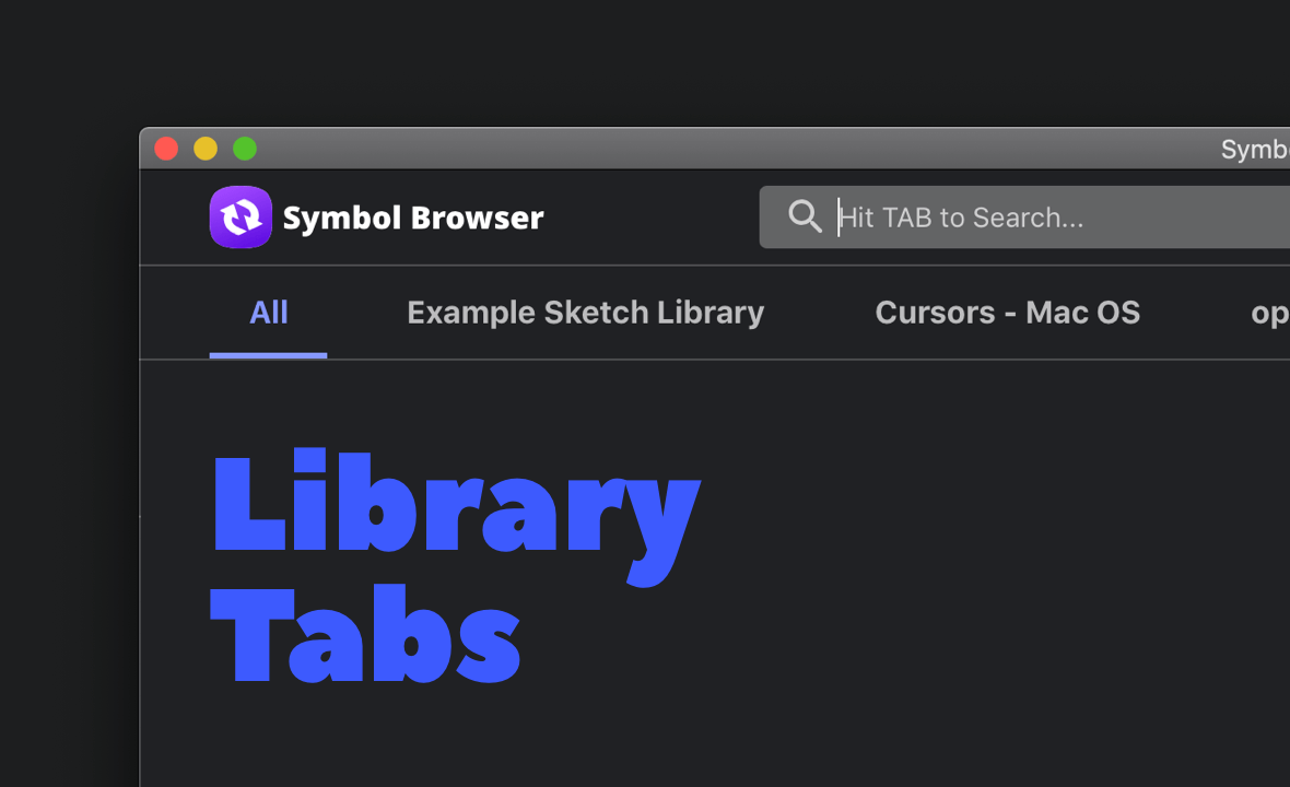 Library Tabs